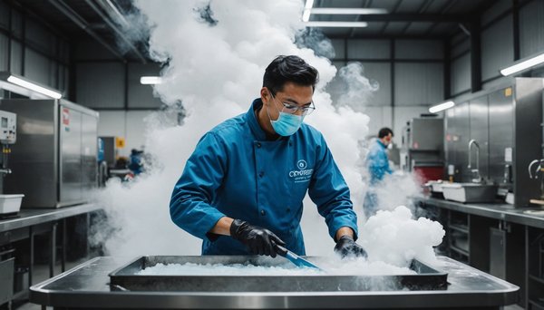 Découvrez le nettoyage cryogénique : efficacité et écologie