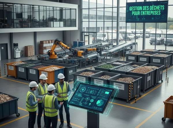 Plateforme dédiée à la gestion efficace des déchets pour entreprises